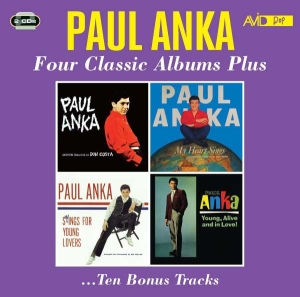 Paul Anka - Four Classic Albums Plus in the group CD / Upcoming releases / Pop at Bengans Skivbutik AB (3991352)