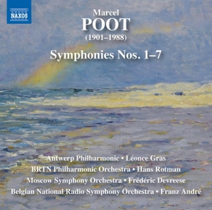 Marcel Poot - Symphonies Nos. 1-7 in the group CD / Upcoming releases / Classical at Bengans Skivbutik AB (3991412)