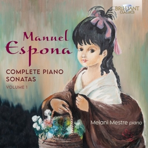 Espona Manuel - Complete Piano Sonatas, Vol. 1 in the group Externt_Lager /  at Bengans Skivbutik AB (3992598)