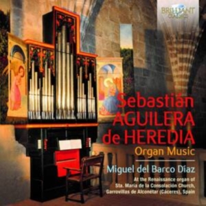 Heredia Sebastian Aguilera De - Organ Music in the group Externt_Lager /  at Bengans Skivbutik AB (3992601)