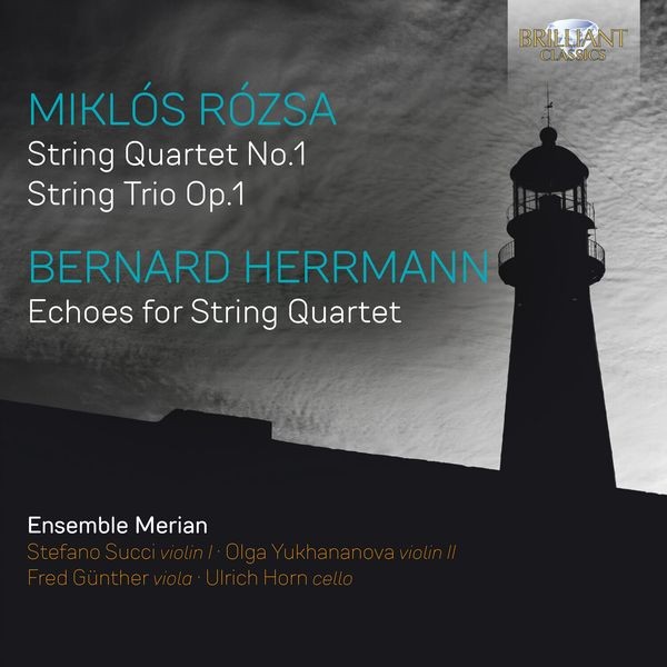 Herrmann Bernard Rozsa Miklos - Rózsa & Herrmann: Music For String in the group CD / Klassiskt at Bengans Skivbutik AB (3992603)
