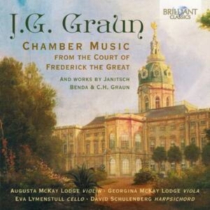 Graun Johann Gottlieb - Chamber Music in the group Externt_Lager / at Bengans Skivbutik AB (3992604)