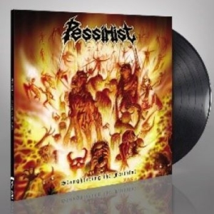 Pessimist - Slaughtering The Faithfull (Black V in the group VINYL / Hårdrock/ Heavy metal at Bengans Skivbutik AB (3994413)