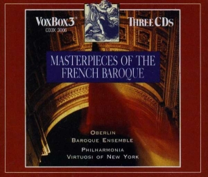 Various - Masterpieces Of The French Baroque in the group Externt_Lager /  at Bengans Skivbutik AB (3994450)