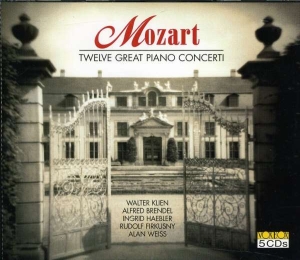 Mozart Wolfgang Amadeus - Twelve Great Piano Concerti, No. 17 in the group Externt_Lager / at Bengans Skivbutik AB (3994472)