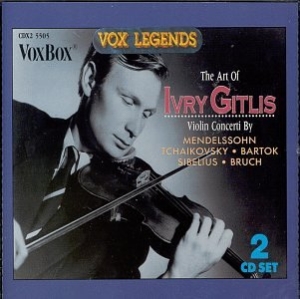 Bartok / Sibelius / Tchaikovsky - Art Of Ivry Gitlis in the group Externt_Lager /  at Bengans Skivbutik AB (3994481)