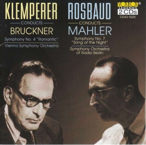 Mahler / Bruckner - Klemperer Conducts Bruckner & Rosba in the group Externt_Lager /  at Bengans Skivbutik AB (3994484)