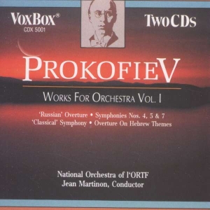 Prokofiev Sergei - Works For Orchestra, Vol. 1 in the group Externt_Lager /  at Bengans Skivbutik AB (3994490)
