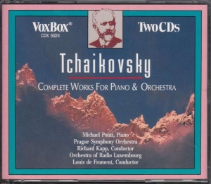 Tchaikovsky Pyotr - Complete Works For Piano & Orchestr in the group Externt_Lager /  at Bengans Skivbutik AB (3994502)