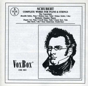 Schubert Franz - Complete Works For Piano & Strings in the group Externt_Lager / at Bengans Skivbutik AB (3994506)