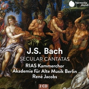 RIAS Kammerchor / Rene Jacobs / Akademie - Bach: Secular Cantatas in the group CD / Klassiskt,Övrigt at Bengans Skivbutik AB (3995056)