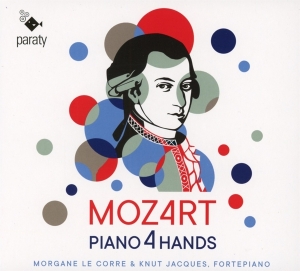 Jacques Knut/Morgane Le Corre - Mozart Piano 4 Hands in the group CD / Klassiskt,Övrigt at Bengans Skivbutik AB (3995058)
