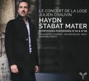 Le Concert De La Loge / Julien Chauvin - Haydn: Stabat Mater/Symphonies Parisienn in the group CD / Klassiskt,Övrigt at Bengans Skivbutik AB (3995293)