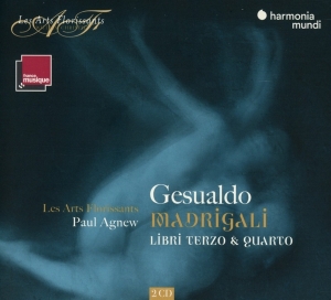 Les Arts Florissants / Paul Agnew - Gesualdo Madrigali Libri Terzo & Quarto in the group CD / Klassiskt,Övrigt at Bengans Skivbutik AB (3995301)