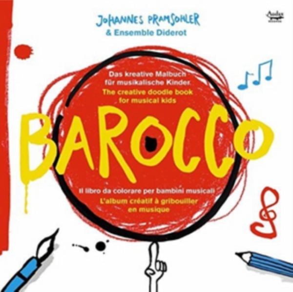Pramsohler Johannes - Barocco - Creative Doodle Book For Music in the group CD / Klassiskt at Bengans Skivbutik AB (3995309)