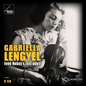 Lengyel Gabriella - Jeno Hubay's Last Pupil -Box Set- in the group CD / Klassiskt,Övrigt at Bengans Skivbutik AB (3995324)
