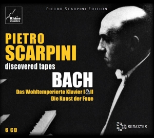 Scarpini Pietro - Scarpini Plays Bach -Box Set- in the group CD / Klassiskt,Övrigt at Bengans Skivbutik AB (3995325)