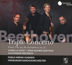 Faust/Queyras/Melnikov/Freiburger Barock - Beethoven Triple Concerto in the group CD / Klassiskt,Övrigt at Bengans Skivbutik AB (3995339)