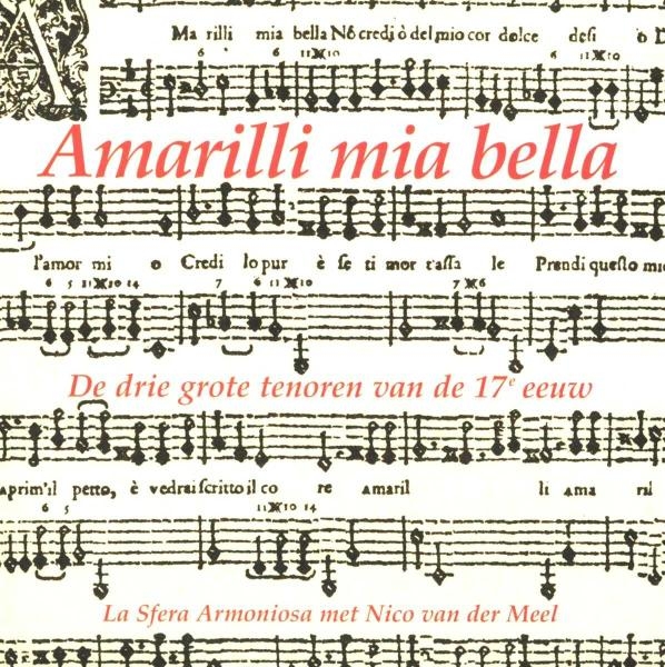 Caccini/Rasi/Dognazzi - Amarilli Mia Bella in the group CD / Klassiskt at Bengans Skivbutik AB (3995573)