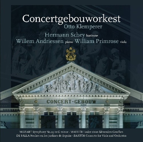 Mozart/ Mahler/ Falla/ Bartok - Symp. 25/Viola Concerto in the group CD / Övrigt at Bengans Skivbutik AB (3995747)