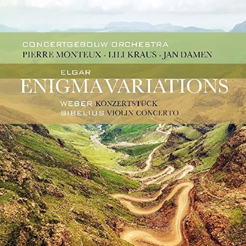 Elgar/ Weber/ Sibelius - Enigma Variations/Violin in the group CD / Övrigt at Bengans Skivbutik AB (3995850)