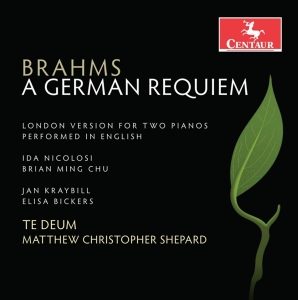 Te Deum - Brahms: A German Requiem Op.45 (london V in the group CD / Klassiskt,Övrigt at Bengans Skivbutik AB (3995886)