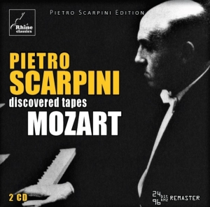 Scarpini Pietro - Discovered Tapes Mozart in the group CD / Klassiskt,Övrigt at Bengans Skivbutik AB (3995947)