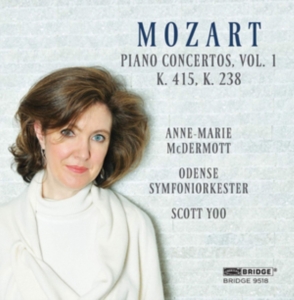 Mcdermott Anne-Marie/Odense Symfoniorkes - Mozart Piano Concertos K415 & K238 in the group OTHER / Övrigt / at Bengans Skivbutik AB (3995986)