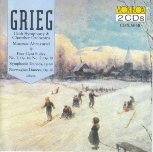Grieg Edvard - Works For Orchestra in the group Externt_Lager /  at Bengans Skivbutik AB (3996718)