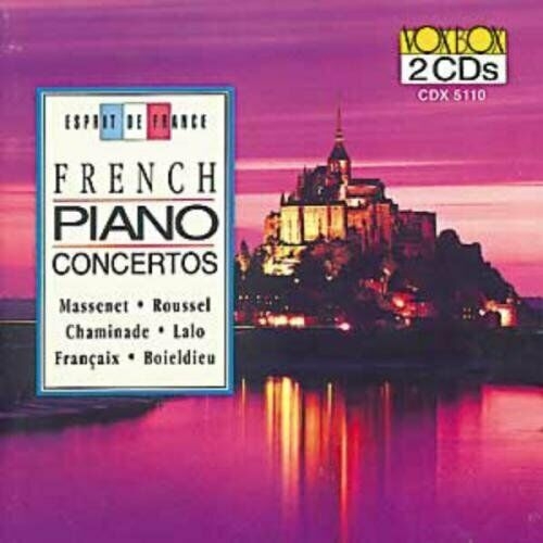 Various - French Piano Concertos in the group CD / Bestsellers at Bengans Skivbutik AB (3996746)