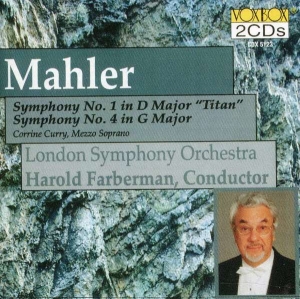 Mahler Gustav - Symphony 1 & 4 in the group Externt_Lager / at Bengans Skivbutik AB (3996750)