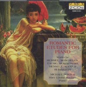 Various - Romantic Etudes For Piano in the group Externt_Lager / at Bengans Skivbutik AB (3996759)