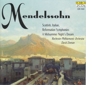 Mendelssohn Felix - Symphony 3-5 in the group Externt_Lager / at Bengans Skivbutik AB (3996760)