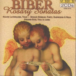 Biber Heinrich Ignaz Franz Von - Rosary Sonatas in the group Externt_Lager / at Bengans Skivbutik AB (3996762)
