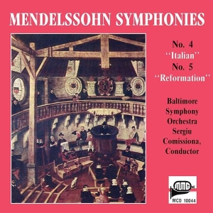Mendelssohn Felix - Symphony No. 4 & 5 in the group Externt_Lager /  at Bengans Skivbutik AB (3997109)