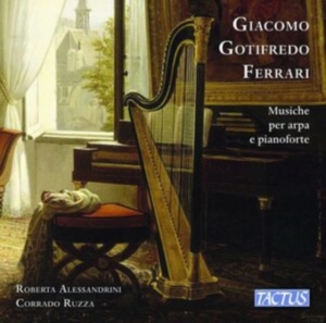 Ferrari Giacomo Gotifredo - Musiche Per Arpa E Pianoforte in the group Externt_Lager / at Bengans Skivbutik AB (3999587)