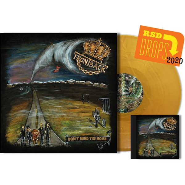 Frontback - Dont Mind The Noise (Gold Lp + Cd) in the group VINYL / Hårdrock/ Heavy metal at Bengans Skivbutik AB (4000391)