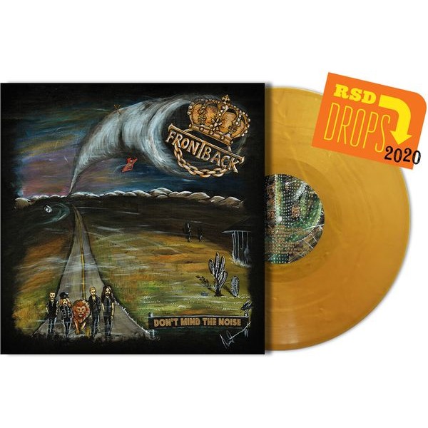 Frontback - Dont Mind The Noise (Gold Vinyl) in the group VINYL / Hårdrock/ Heavy metal at Bengans Skivbutik AB (4000392)