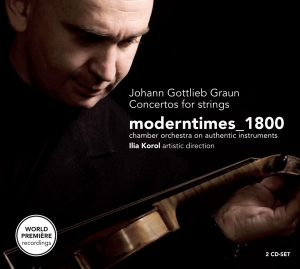 Graun J.G. - Concertos For Strings in the group CD / Klassiskt,Övrigt at Bengans Skivbutik AB (4000728)