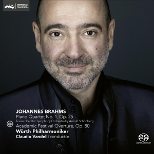 Vandelli Claudio/Wurth Philharmoniker - Brahms-Schonberg : Piano Quartet in the group CD / Klassiskt,Övrigt at Bengans Skivbutik AB (4001167)