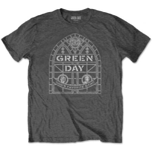 Green Day - Green Day Unisex Tee : Stained Glass Arc in the group OTHER / Merchandise at Bengans Skivbutik AB (4002090r)
