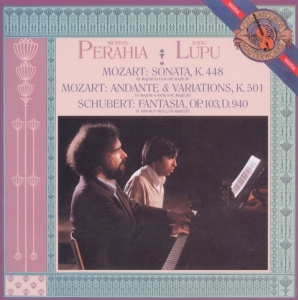 Perahia Murray - Mozart: Sonata In D Major For Two Pianos, K. 448 Schubert: Fantasia In F Minor For Piano, Four Hand in the group OTHER / Övrigt /  at Bengans Skivbutik AB (4003199)