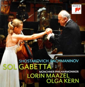 Gabetta Sol - Shostakovich Cello Concerto No. 1 / Rachmaninov Sonata For Cello And Piano Op. 19 in the group OTHER / Övrigt / at Bengans Skivbutik AB (4003340)