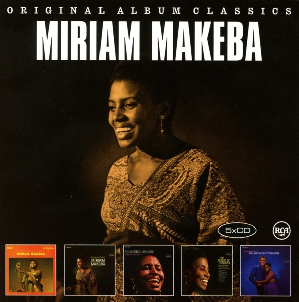 Miriam Makeba - Original Album Classics in the group CD / Worldmusic/ Folkmusik at Bengans Skivbutik AB (4006134)