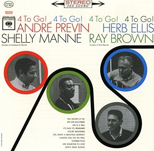 André Previn - 4 To Go! in the group CD / Jazz/Blues at Bengans Skivbutik AB (4006549)