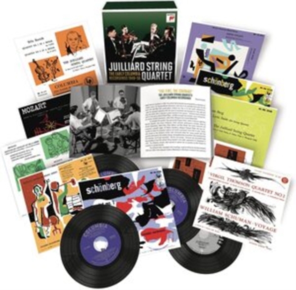 Juilliard String Quartet - Juilliard String Quartet - The Early Col in the group OTHER / Övrigt / at Bengans Skivbutik AB (4008858)