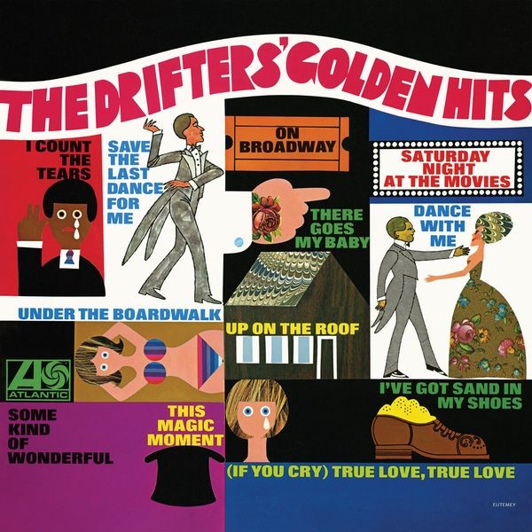The Drifters - The Drifters' Golden Hits in the group VINYL / Pop at Bengans Skivbutik AB (4014209)