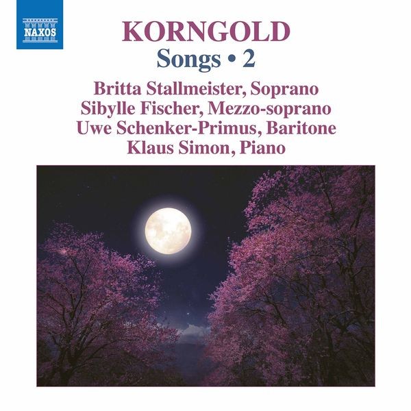 Korngold Erich Wolfgang - Songs, Vol. 2 in the group CD / Klassiskt at Bengans Skivbutik AB (4014226)