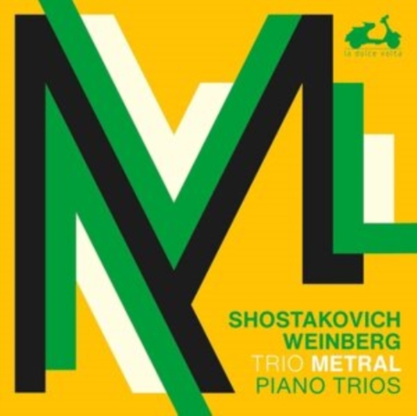 Trio Metral - Shostakovich / Weinberg: Piano Trio in the group CD / Klassiskt at Bengans Skivbutik AB (4017236)