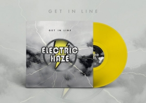 Electric Haze - Get In Line (Clear Yellow Vinyl) in the group VINYL / Hårdrock,Svensk Musik at Bengans Skivbutik AB (4017815)